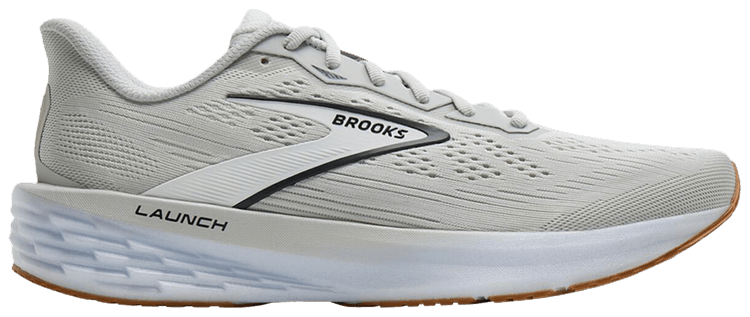 Brooks Launch 12 Oyster White Phantom