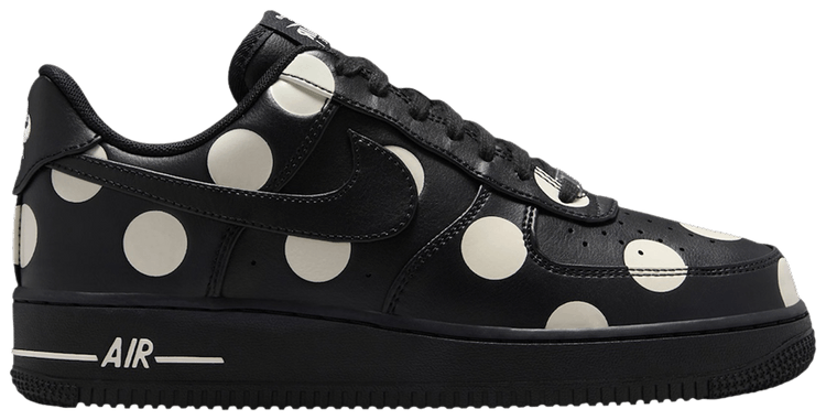 Nike Wmns Air Force 1 Low Black Polka Dot
