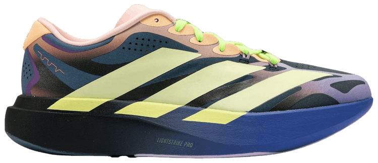 The Whitaker Group x adidas Adizero Evo SL EXO Do Not Duplicate Neon Lights Blue