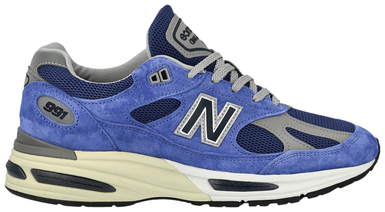 New Balance 991v2 Made In The UK Summer Brights Baja Blue