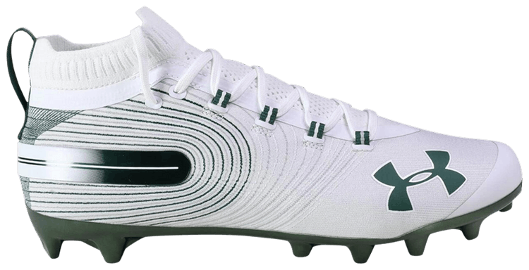 Under Armour Spotlight Lux MC White Green