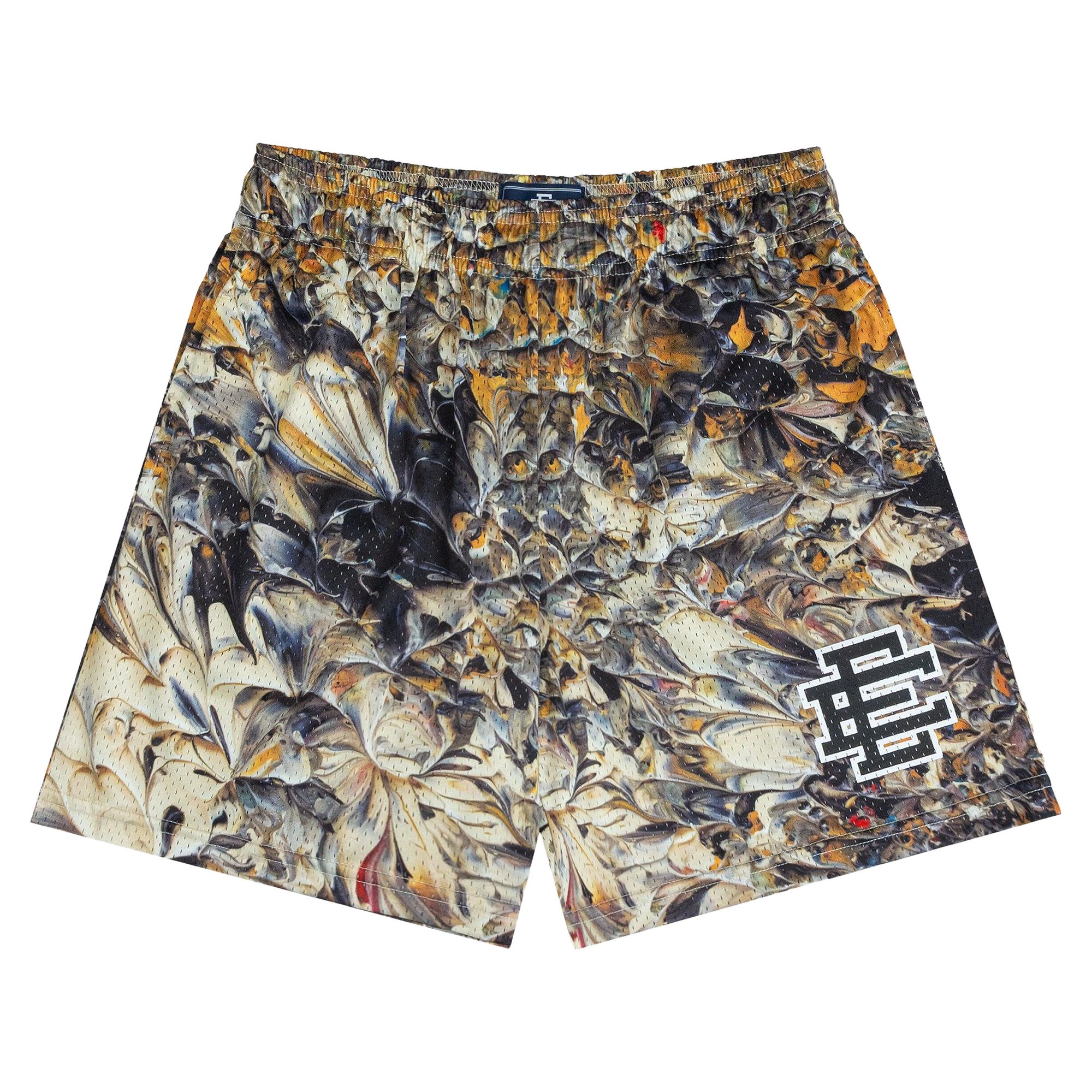 Pre-owned Eric Emanuel Ee Dertbag Short 'ivory' | Cream | Men's Size Xl