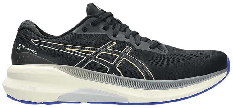 ASICS GT 4000 4 2E Wide Black Light Orange