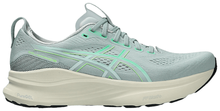 ASICS GEL Kayano 32 4E Extra Wide Cold Moss Vital Green