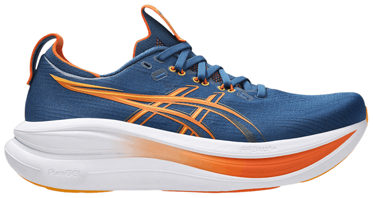 ASICS GEL Nimbus 28 2E Wide Twilight Blue Anzu