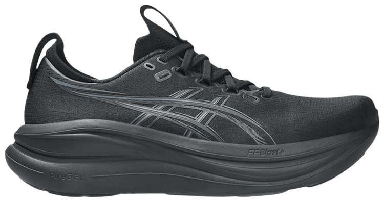 ASICS GEL Nimbus 28 4E Extra Wide Black Graphite Grey