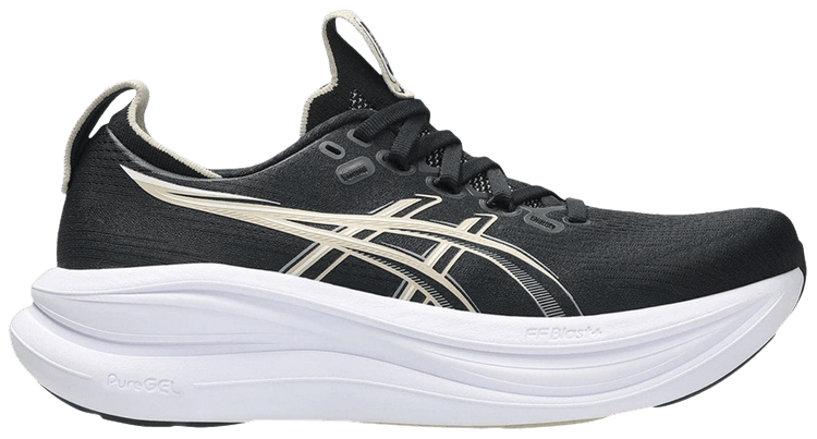 ASICS Wmns GEL Nimbus 28 D Wide Black Feather Grey
