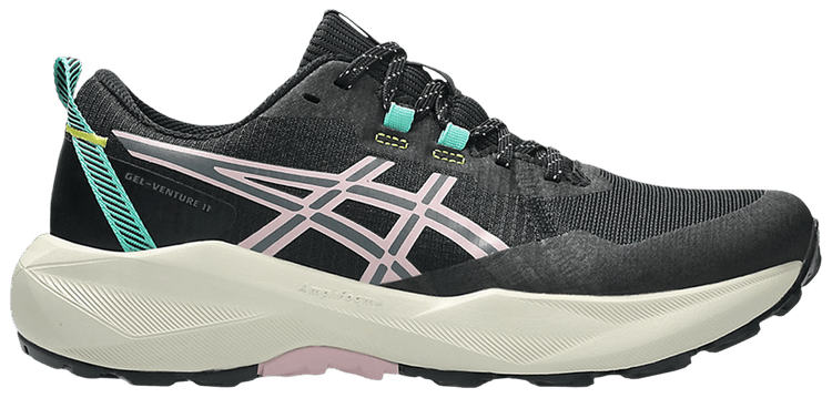 ASICS Wmns GEL Venture 11 D Wide Black Morgantite