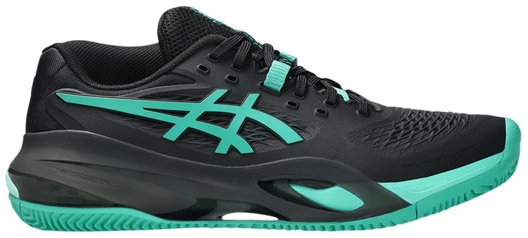 ASICS GEL Resolution X Clay Black Aurora Green