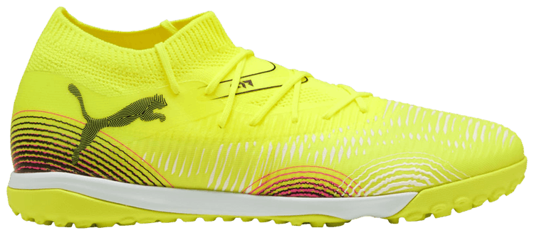 Puma Future 8 Match TT Yellow Black Sun Struck