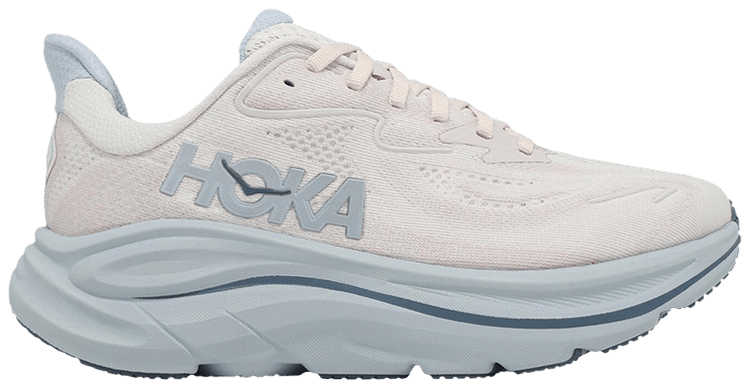 HOKA Wmns Clifton 10 D Wide Grout Mineral Blue