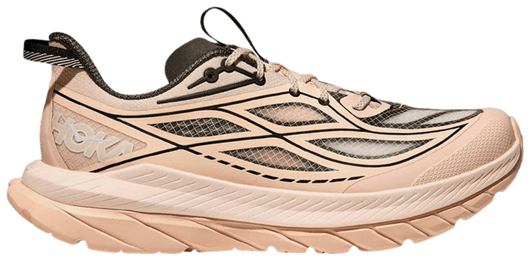 HOKA Wmns Mach Remastered Tangerine Glow Asphalt Grey