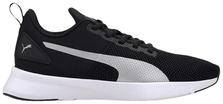 Puma Flyer Runner Black Metallic Silver