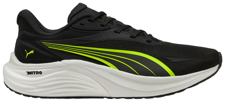 Puma Electrify Nitro 4 Black Yellow Alert Gray
