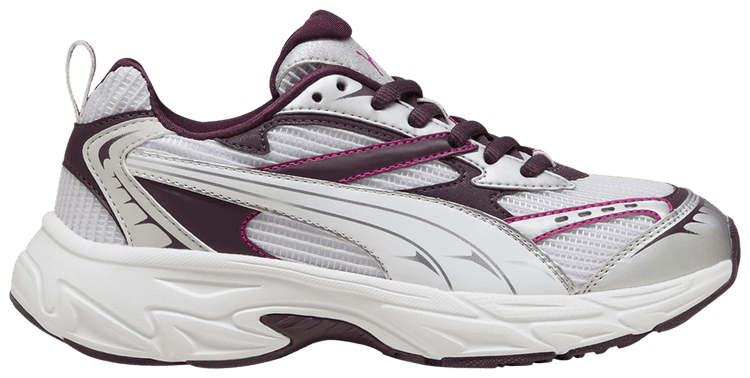 Puma Morphic Athletic White Midnight Plum