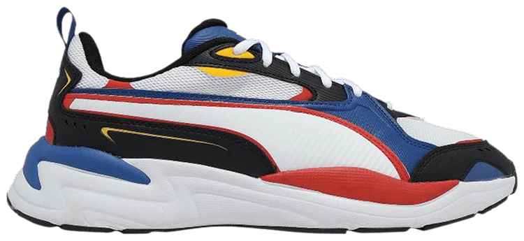 Puma X Ray 4 White Black Red Multi