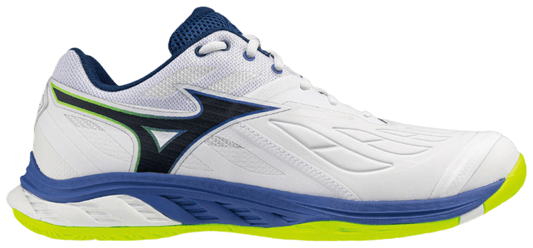 Mizuno Wave Fang 2 Wide White Blue Green