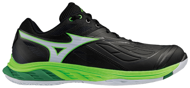 Mizuno Wave Fang 2 Wide Black Green