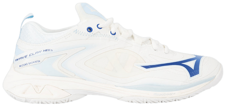 Mizuno Wave Claw Neo 3 Wide White Blue