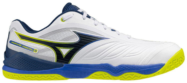 Mizuno Wave Medal 8 White Blue Lime