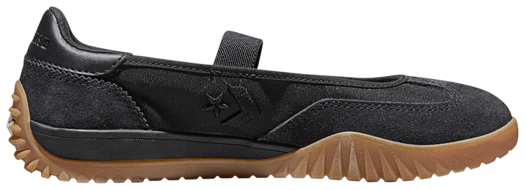 Converse Run Star Trainer Ballet Flat Black Brown