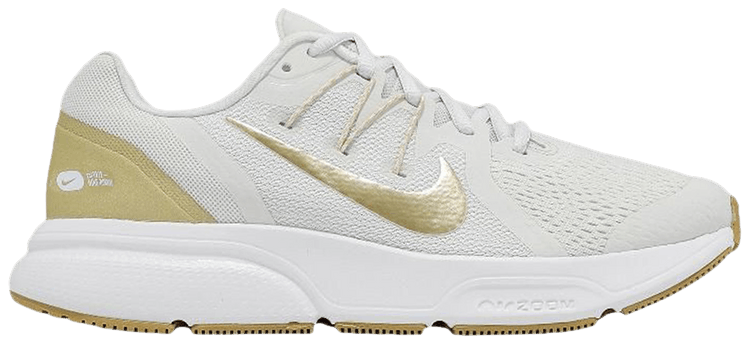 Nike Wmns Zoom Span 3 Platinum Tint Mtlc Gold Star