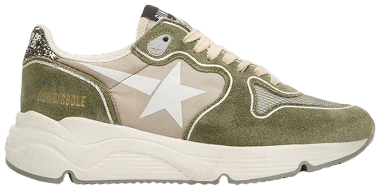 Wmns Golden Goose Running Green Silver