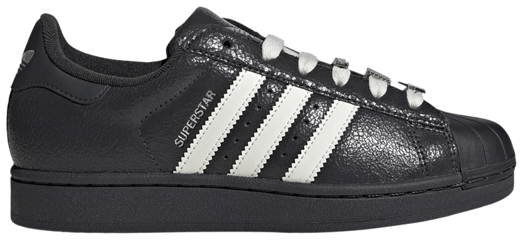 adidas Wmns Superstar 2 Carbon Off White Silver Metallic