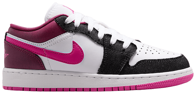 Air Jordan 1 Low SE GS Off Noir White Desert Pink