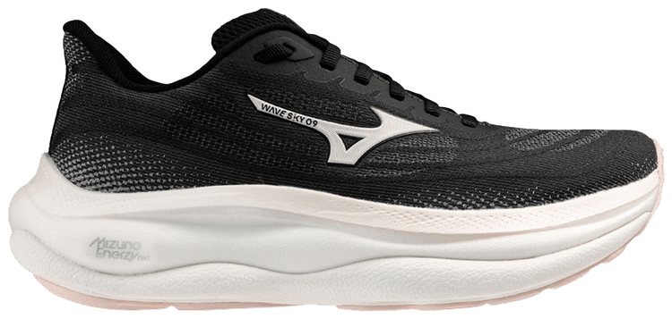 Mizuno Wmns Wave Sky 9 Black White