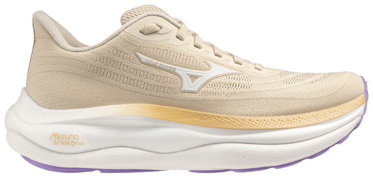 Mizuno Wmns Wave Sky 9 Beige White