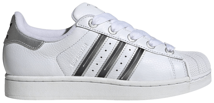 adidas Wmns Superstar 2 Cloud White Matte Silver Core Black