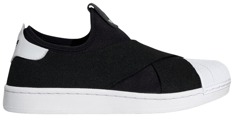 adidas Superstar 2 Slip On Core Black Footwear White