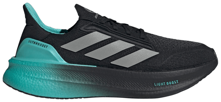 adidas Ultraboost 5X M Mer Core Black Silver Metallic Semi Mint Rush