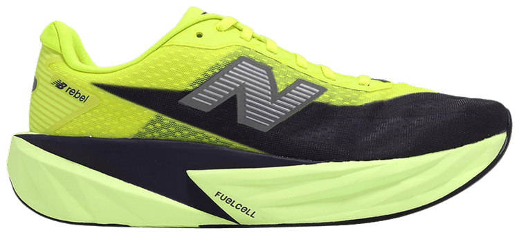 New Balance Fuelcell Rebel V4 2E Wide Yellow Black