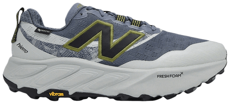 New Balance Fresh Foam X Hierro V9 GTX 2E Wide Green Blue