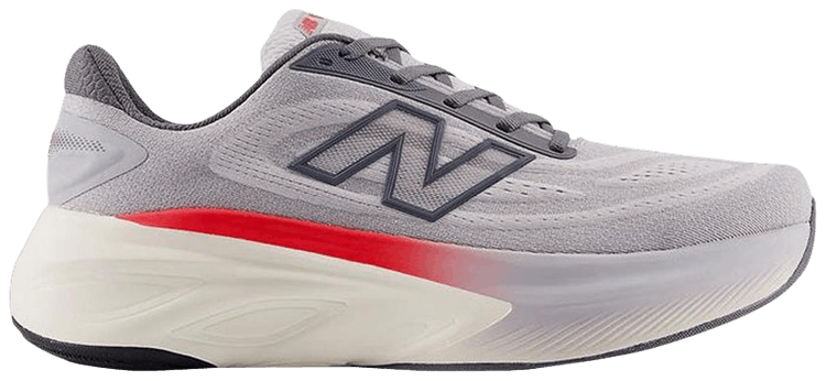 New Balance Fresh Foam X More V6 2E Wide Grey Matter True Red