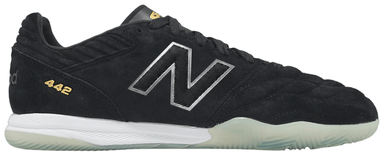 New Balance 442 Pro LS V2 2E Wide Black White