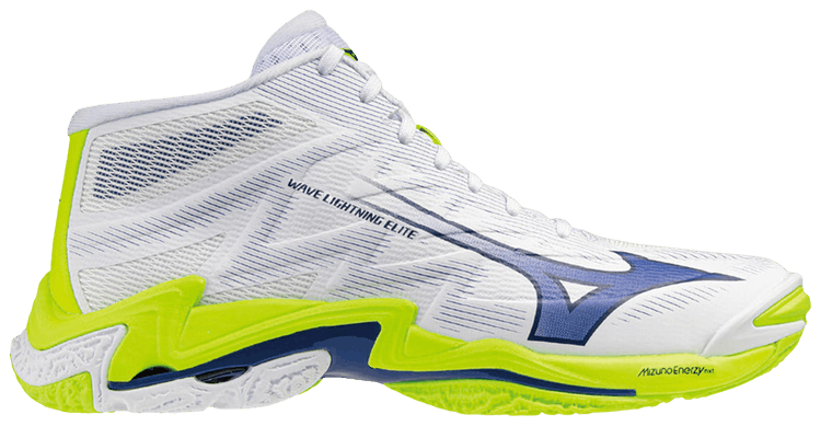 Mizuno Wave Lightning Elite White Blue