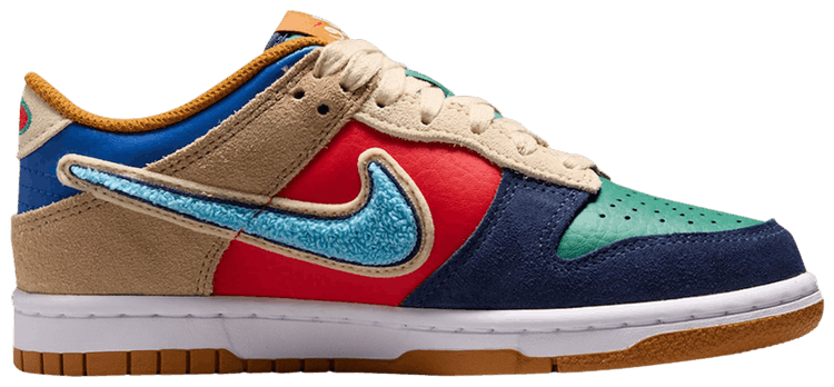 Nike Dunk Low GS Midnight Navy Noise Green