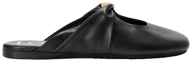 Loewe Wmns Pebble Soft Mule Black