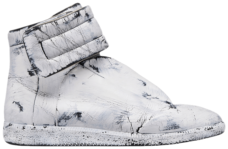 Maison Margiela Future Mid Top Black Mat Bianchetto