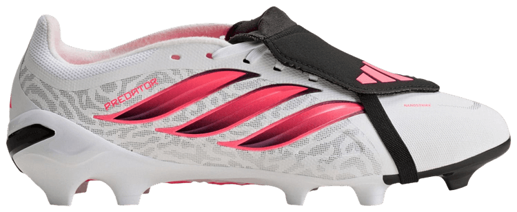 adidas Predator League Fold Over Tongue FG Cloud White Solar Turbo