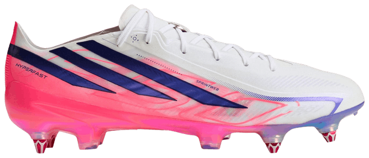 adidas F50 Hyperfast Elite SG Cloud White Solar Purple