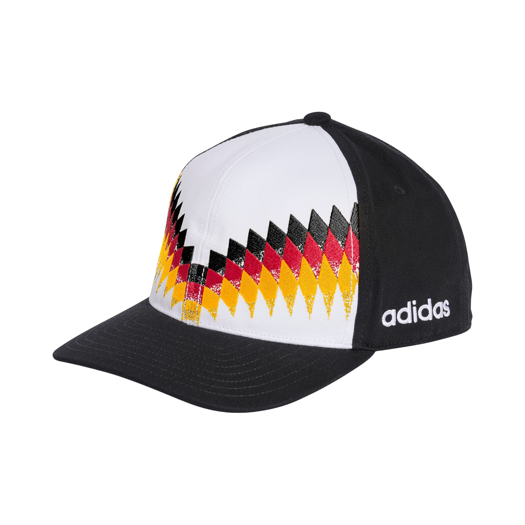 Pre-owned Adidas Originals Adidas Germany 26 Snap Back Cap 'black / White' | Men's Size L/xl