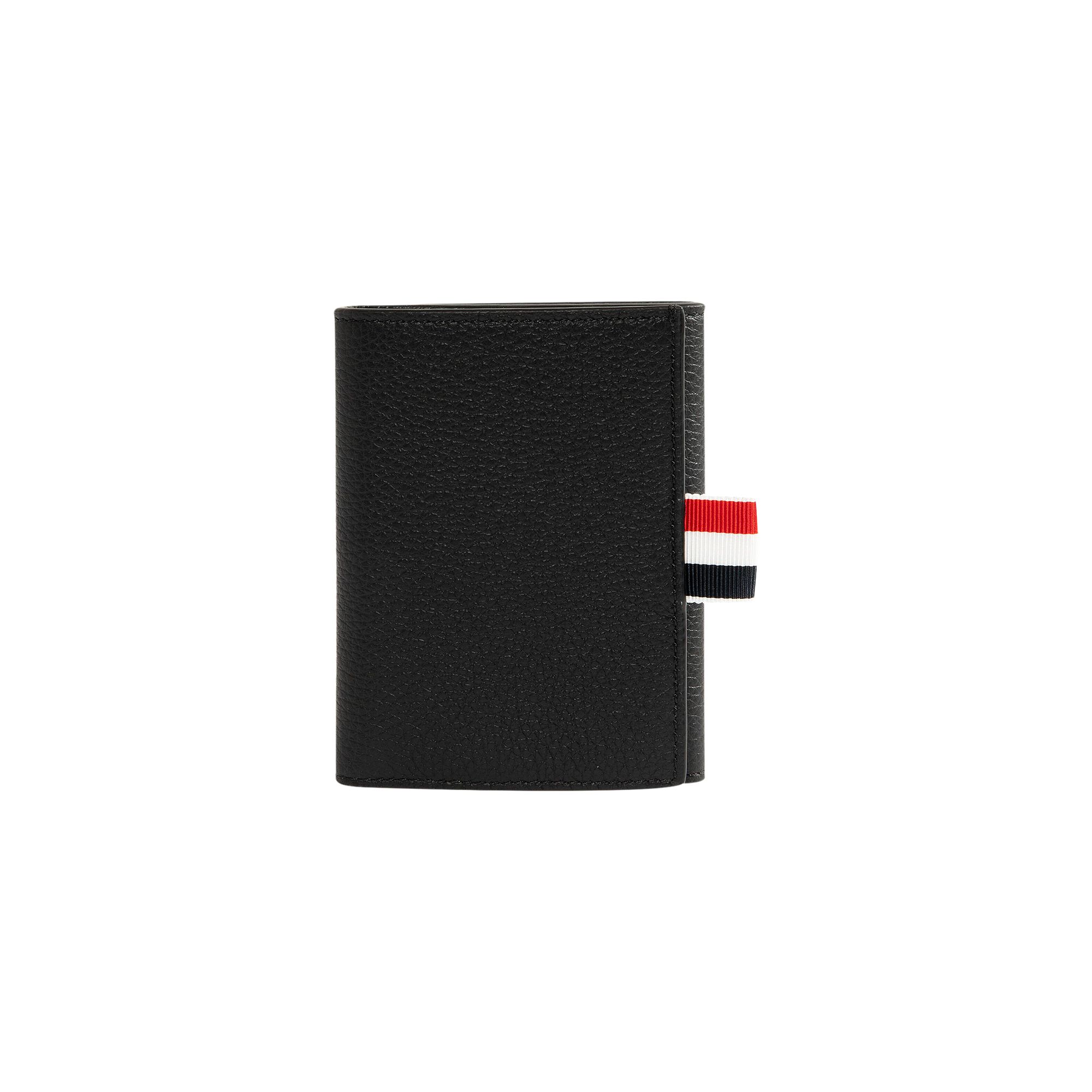 Pre-owned Thom Browne Snap Trifold Wallet 'black' | Men's Size Onesize