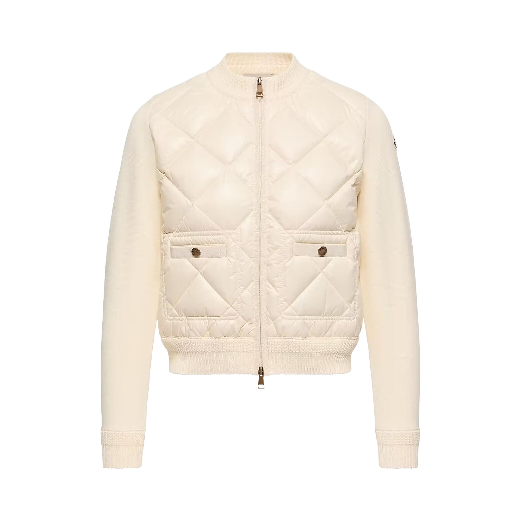 Pre-owned Moncler Cardigan 'beige' | Tan | Women's Size Xl