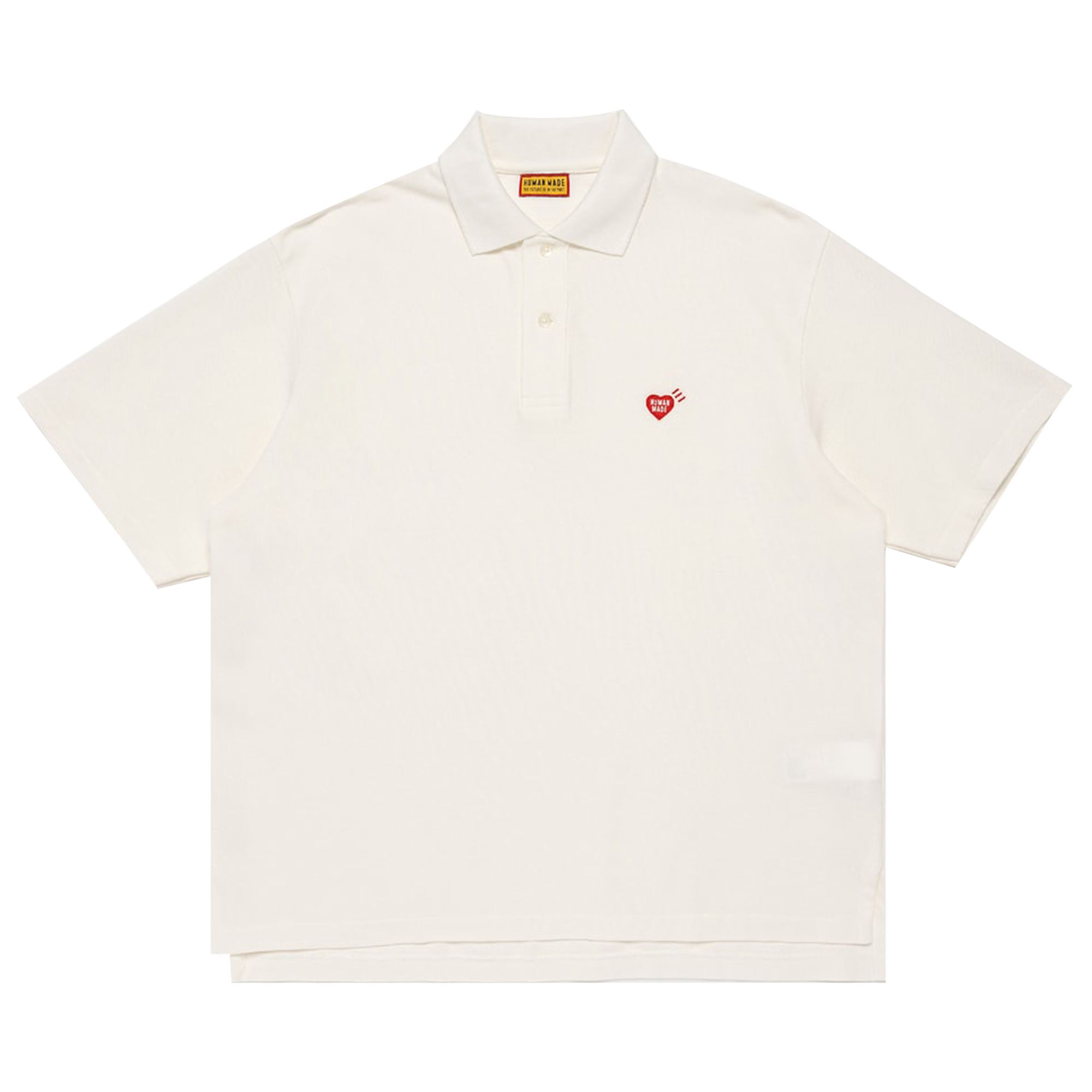 Pre-owned Human Made Polo Shirt 'white' | Men's Size Xl