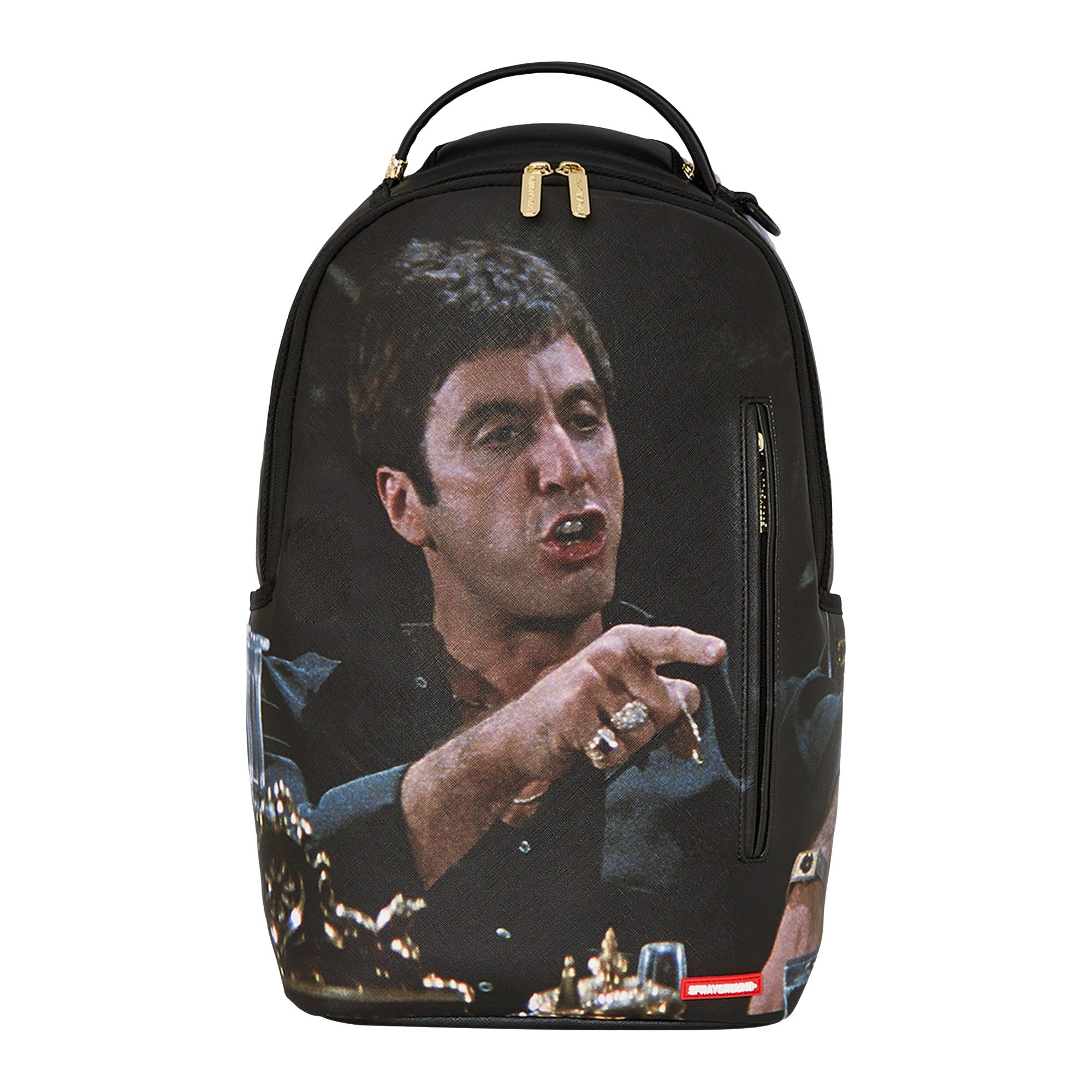 Pre-owned Sprayground Scarface Point It Out Backpack 'multicolor' | Multi-color | Men's Size Onesize