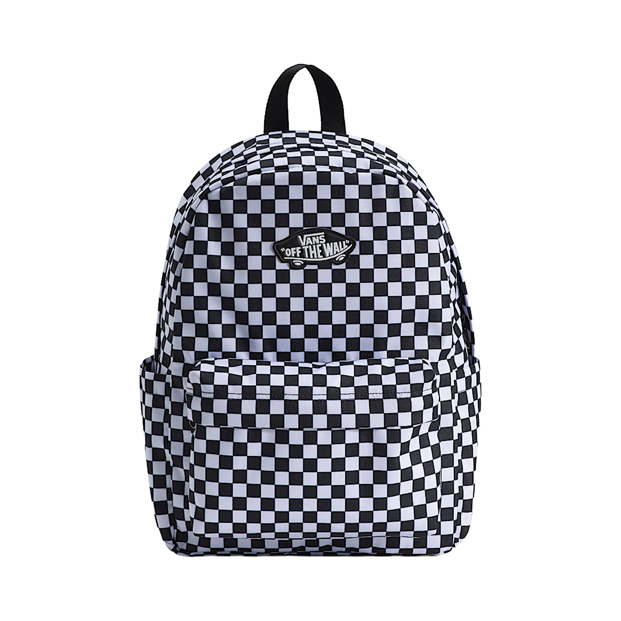 Pre-owned Vans Old Skool Grom Checkerboard Backpack 'black' | Men's Size Onesize